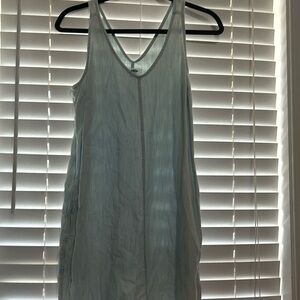 Old navy blue Jean dress with pockets size S